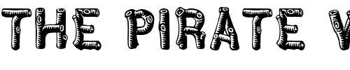 Font : Pinewood Custom Text : The Pirate Way Test your own text here Click to download or to view this font on a tshirt that can be custom printed in Bali