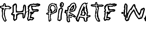Font : Pink-Bazooka Custom Text : The Pirate Way Test your own text here Click to download or to view this font on a tshirt that can be custom printed in Bali
