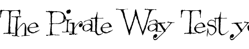 Font : Pink-Flamingo Custom Text : The Pirate Way Test your own text here Click to download or to view this font on a tshirt that can be custom printed in Bali