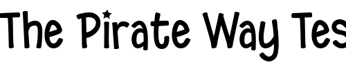 Font : Pinky-BV Custom Text : The Pirate Way Test your own text here Click to download or to view this font on a tshirt that can be custom printed in Bali