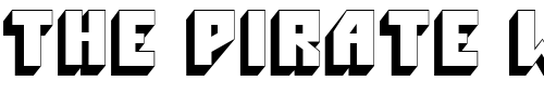 Font : Pioneer-Regular Custom Text : The Pirate Way Test your own text here Click to download or to view this font on a tshirt that can be custom printed in Bali