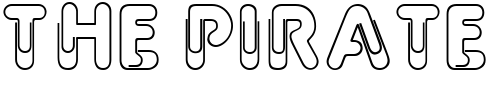 Font : Pipeline Custom Text : The Pirate Way Test your own text here Click to download or to view this font on a tshirt that can be custom printed in Bali