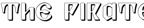 Font : Piper-Pie-3D Custom Text : The Pirate Way Test your own text here Click to download or to view this font on a tshirt that can be custom printed in Bali