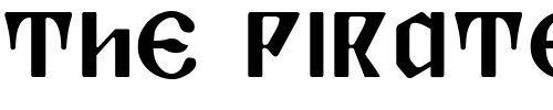 Font : Piper-Pie Custom Text : The Pirate Way Test your own text here Click to download or to view this font on a tshirt that can be custom printed in Bali