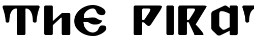 Font : Piper-Pie-Bold-Expanded Custom Text : The Pirate Way Test your own text here Click to download or to view this font on a tshirt that can be custom printed in Bali