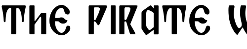 Font : Piper-Pie-Condensed Custom Text : The Pirate Way Test your own text here Click to download or to view this font on a tshirt that can be custom printed in Bali