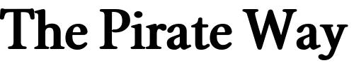 Font : Pippin-Bold Custom Text : The Pirate Way Test your own text here Click to download or to view this font on a tshirt that can be custom printed in Bali