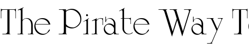 Font : PiquetSSK-Regular Custom Text : The Pirate Way Test your own text here Click to download or to view this font on a tshirt that can be custom printed in Bali