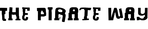 Font : PiratesBlackbeard Custom Text : The Pirate Way Test your own text here Click to download or to view this font on a tshirt that can be custom printed in Bali