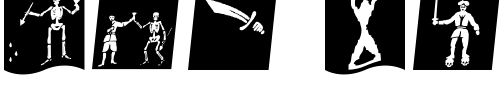 Font : PiratsSymbolsArtefacts Custom Text : The Pirate Way Test your own text here Click to download or to view this font on a tshirt that can be custom printed in Bali