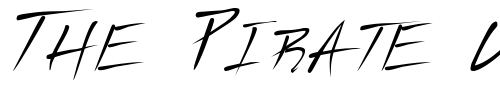 Font : Pirouette Custom Text : The Pirate Way Test your own text here Click to download or to view this font on a tshirt that can be custom printed in Bali