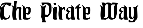Font : Pittoresk Custom Text : The Pirate Way Test your own text here Click to download or to view this font on a tshirt that can be custom printed in Bali