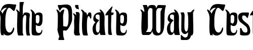 Font : Pittoresk-Condensed Custom Text : The Pirate Way Test your own text here Click to download or to view this font on a tshirt that can be custom printed in Bali