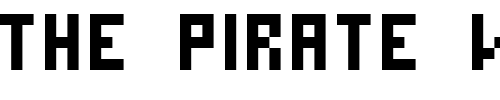 Font : Pixel-Cyr-Normal Custom Text : The Pirate Way Test your own text here Click to download or to view this font on a tshirt that can be custom printed in Bali