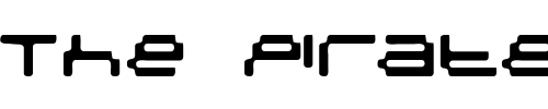 Font : PixelpackRegular Custom Text : The Pirate Way Test your own text here Click to download or to view this font on a tshirt that can be custom printed in Bali