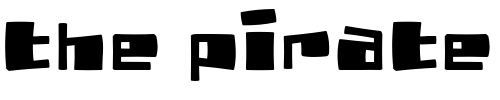 Font : PizzaBot Custom Text : The Pirate Way Test your own text here Click to download or to view this font on a tshirt that can be custom printed in Bali