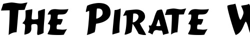 Font : PlacardSCapsSSK Custom Text : The Pirate Way Test your own text here Click to download or to view this font on a tshirt that can be custom printed in Bali