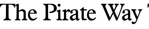 Font : Placid-Regular Custom Text : The Pirate Way Test your own text here Click to download or to view this font on a tshirt that can be custom printed in Bali