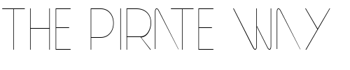 Font : Plain-Cred-1978 Custom Text : The Pirate Way Test your own text here Click to download or to view this font on a tshirt that can be custom printed in Bali