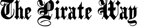 Font : PlainBlack-Normal Custom Text : The Pirate Way Test your own text here Click to download or to view this font on a tshirt that can be custom printed in Bali
