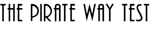 Font : PlainDB-Normal Custom Text : The Pirate Way Test your own text here Click to download or to view this font on a tshirt that can be custom printed in Bali