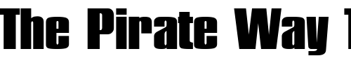 Font : PlaketteFive-Regular-DB Custom Text : The Pirate Way Test your own text here Click to download or to view this font on a tshirt that can be custom printed in Bali