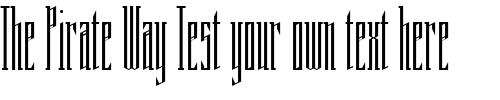 Font : Planet-100 Custom Text : The Pirate Way Test your own text here Click to download or to view this font on a tshirt that can be custom printed in Bali