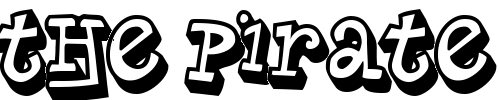 Font : Planet-Benson-2 Custom Text : The Pirate Way Test your own text here Click to download or to view this font on a tshirt that can be custom printed in Bali