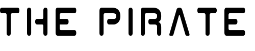 Font : Planet-N-Condensed Custom Text : The Pirate Way Test your own text here Click to download or to view this font on a tshirt that can be custom printed in Bali
