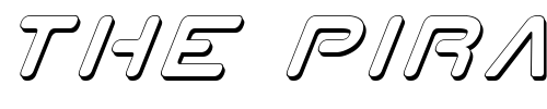 Font : Planet-N-Shadow-Italic Custom Text : The Pirate Way Test your own text here Click to download or to view this font on a tshirt that can be custom printed in Bali