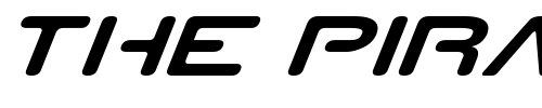 Font : Planet-NS-Expanded-Italic Custom Text : The Pirate Way Test your own text here Click to download or to view this font on a tshirt that can be custom printed in Bali