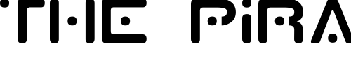 Font : Planet-S Custom Text : The Pirate Way Test your own text here Click to download or to view this font on a tshirt that can be custom printed in Bali
