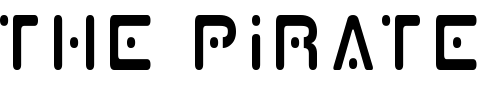 Font : Planet-X-Condensed Custom Text : The Pirate Way Test your own text here Click to download or to view this font on a tshirt that can be custom printed in Bali
