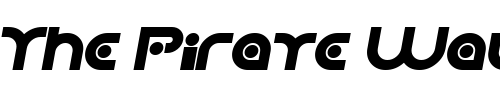 Font : Planetary-Orbiter-Bold-Italic Custom Text : The Pirate Way Test your own text here Click to download or to view this font on a tshirt that can be custom printed in Bali