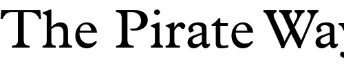 Font : Plantin Custom Text : The Pirate Way Test your own text here Click to download or to view this font on a tshirt that can be custom printed in Bali