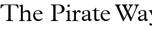 Font : Plantin-Light Custom Text : The Pirate Way Test your own text here Click to download or to view this font on a tshirt that can be custom printed in Bali