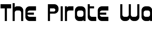 Font : Plasmatica Custom Text : The Pirate Way Test your own text here Click to download or to view this font on a tshirt that can be custom printed in Bali