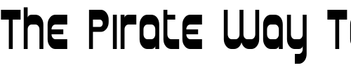 Font : Plasmatica-Cond Custom Text : The Pirate Way Test your own text here Click to download or to view this font on a tshirt that can be custom printed in Bali