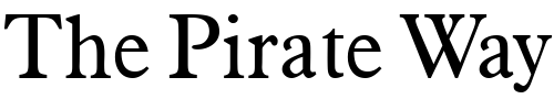 Font : Plastone Custom Text : The Pirate Way Test your own text here Click to download or to view this font on a tshirt that can be custom printed in Bali