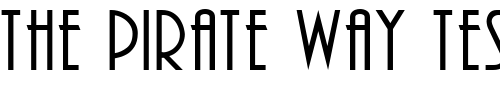Font : PlazaITC-Normal Custom Text : The Pirate Way Test your own text here Click to download or to view this font on a tshirt that can be custom printed in Bali