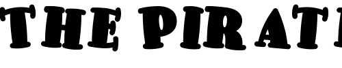 Font : PleasinglyPlump Custom Text : The Pirate Way Test your own text here Click to download or to view this font on a tshirt that can be custom printed in Bali