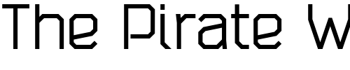 Font : PlottaBold Custom Text : The Pirate Way Test your own text here Click to download or to view this font on a tshirt that can be custom printed in Bali