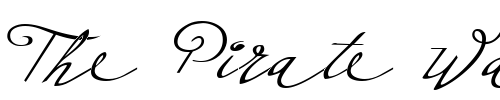 Font : Plumero-Script Custom Text : The Pirate Way Test your own text here Click to download or to view this font on a tshirt that can be custom printed in Bali