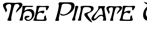 Font : PlumosaSCapsSSK-BoldItalic Custom Text : The Pirate Way Test your own text here Click to download or to view this font on a tshirt that can be custom printed in Bali