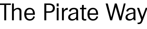 Font : Plymouth-Serial-Light-Regular Custom Text : The Pirate Way Test your own text here Click to download or to view this font on a tshirt that can be custom printed in Bali