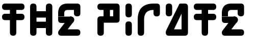 Font : Pokopen Custom Text : The Pirate Way Test your own text here Click to download or to view this font on a tshirt that can be custom printed in Bali