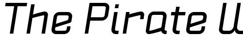 Font : Politica-XT-Bold-Italic Custom Text : The Pirate Way Test your own text here Click to download or to view this font on a tshirt that can be custom printed in Bali
