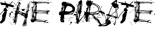 Font : Polla Custom Text : The Pirate Way Test your own text here Click to download or to view this font on a tshirt that can be custom printed in Bali