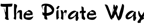 Font : Polo-Brush-MF Custom Text : The Pirate Way Test your own text here Click to download or to view this font on a tshirt that can be custom printed in Bali