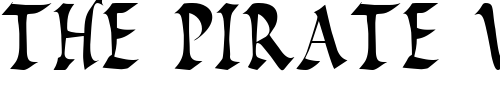Font : Pompeii-Caps Custom Text : The Pirate Way Test your own text here Click to download or to view this font on a tshirt that can be custom printed in Bali